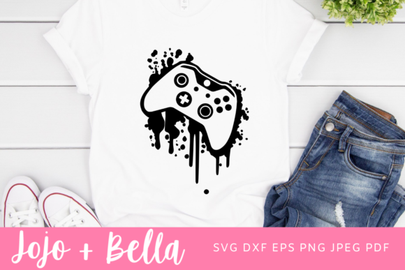 Gamer SVG Graphics for Crafts and Digital Products