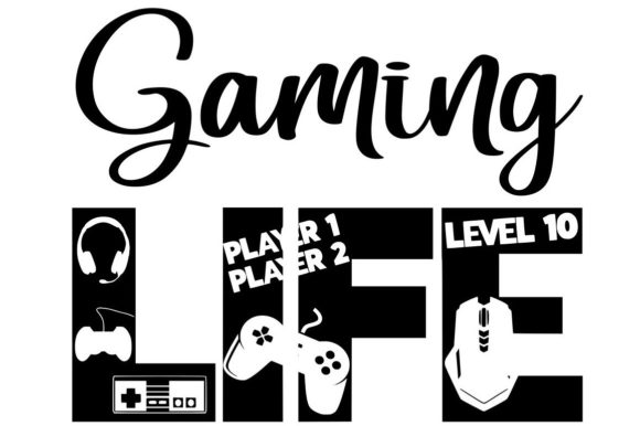 Gaming LIFE SVG Cutting File for Cricut - A Graphic Designers' Review