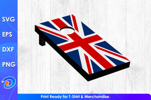 UK Flag Cornhole Funny Gaming Shirt: A Graphics and Crafts Review