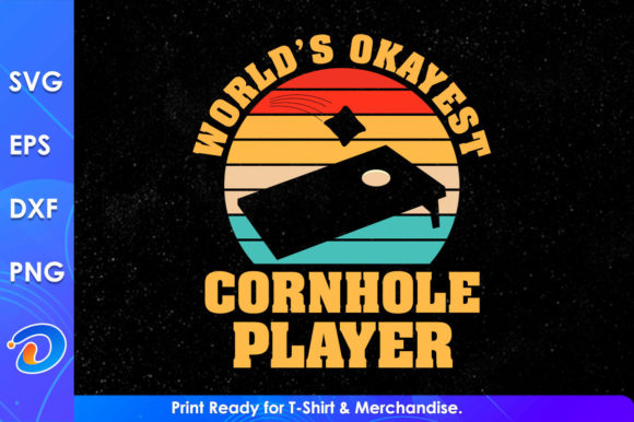 World's Okayest Cornhole Player Gaming Graphics & Crafts Review